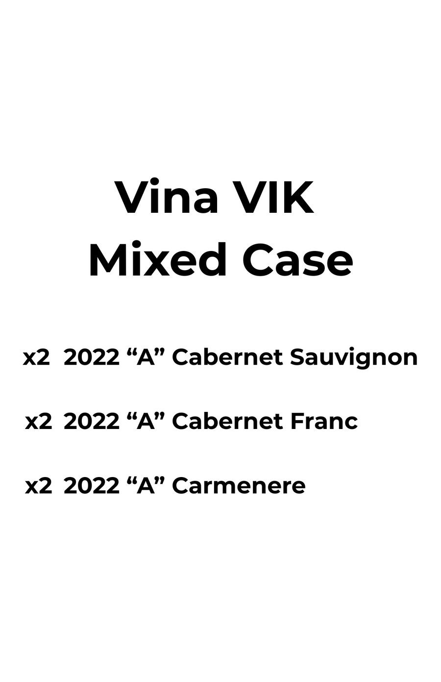 Vina VIK Mixed Case